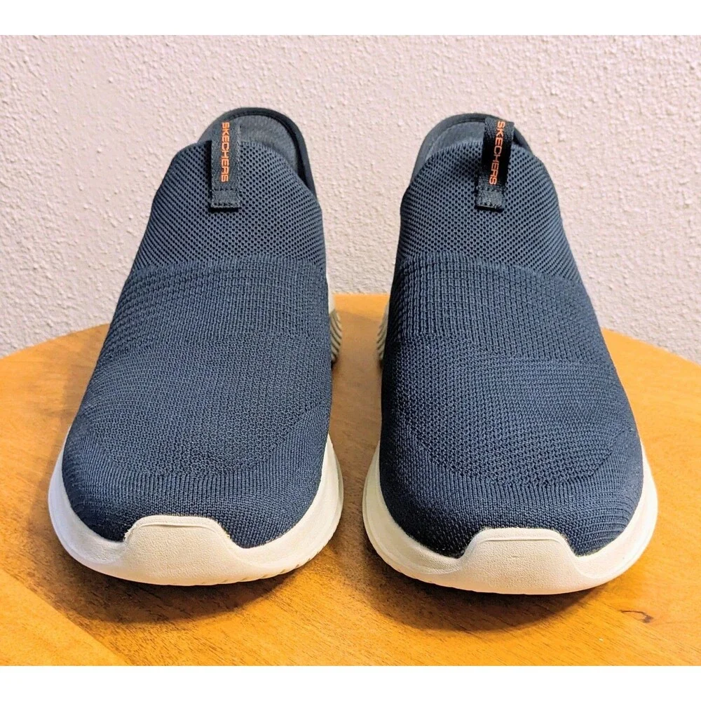 Skechers Ultra Flex 3.0 Smooth Step Shoes Men's 11 Wide Navy Slip-Ins 232450W